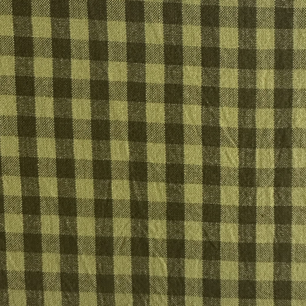 HS 830 Gingham Mossy Green
